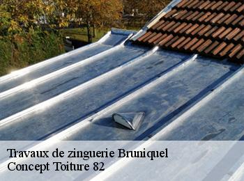 Travaux de zinguerie  bruniquel-82800 Concept Toiture 82