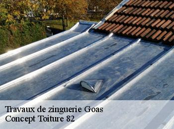 Travaux de zinguerie  goas-82500 Concept Toiture 82