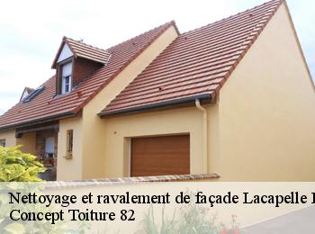 Nettoyage et ravalement de façade  lacapelle-livron-82160 Concept Toiture 82