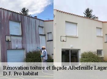 Rénovation toiture et façade  albefeuille-lagarde-82290 D.J. Pro habitat