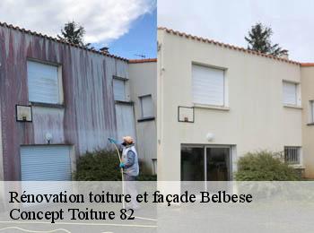 Rénovation toiture et façade  belbese-82500 Concept Toiture 82