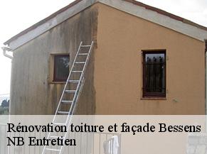 Rénovation toiture et façade bessens-82170 NB Entretien